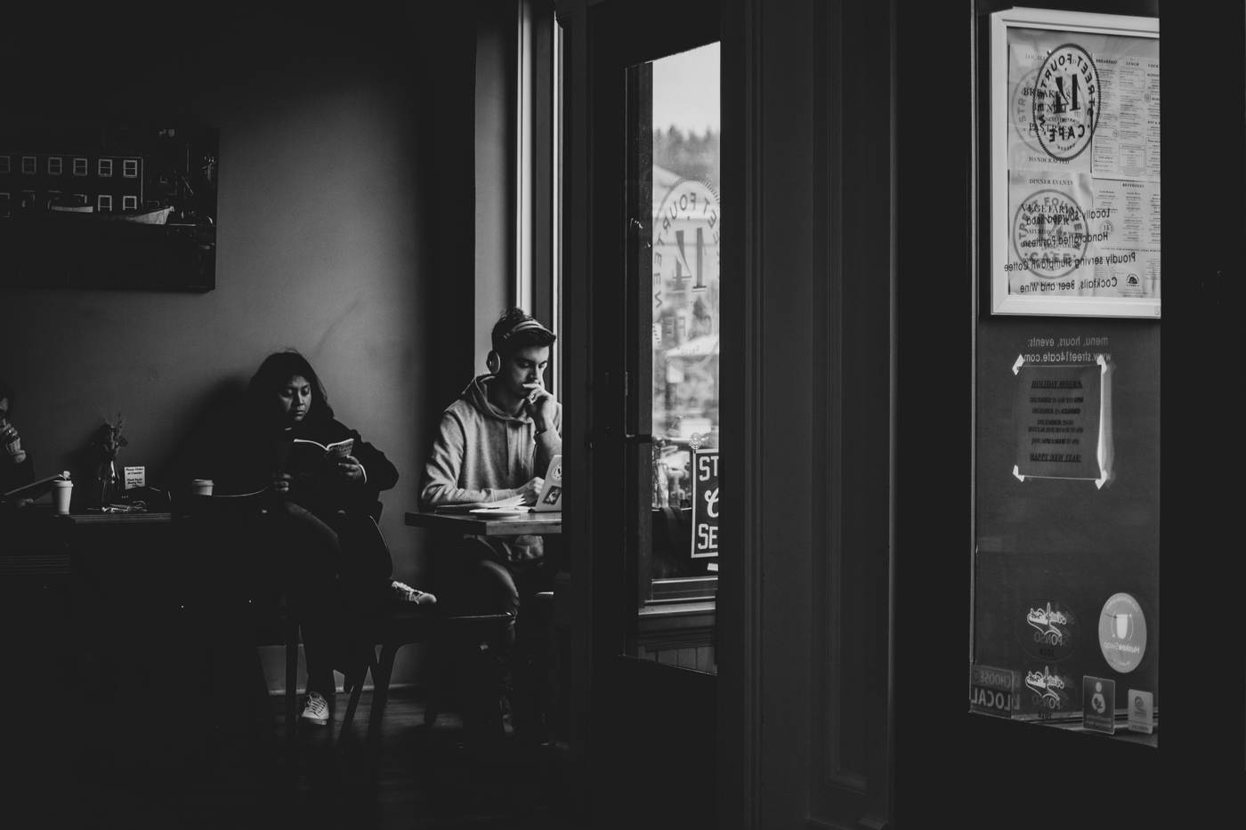 A quiet chair beside a bright window